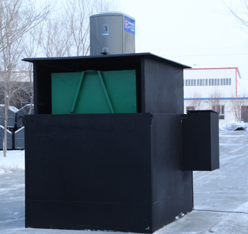 0.5噸地埋式鉤臂垃圾箱